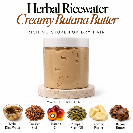 *** NEW*** Herbal Ricewater Creamy Batana Butter