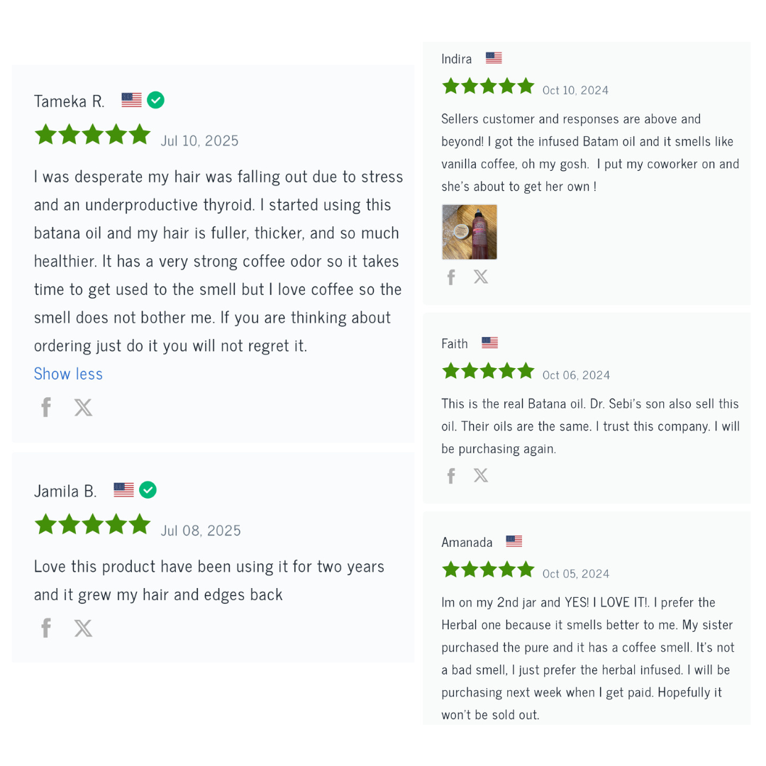 Wholesale Batana Oil