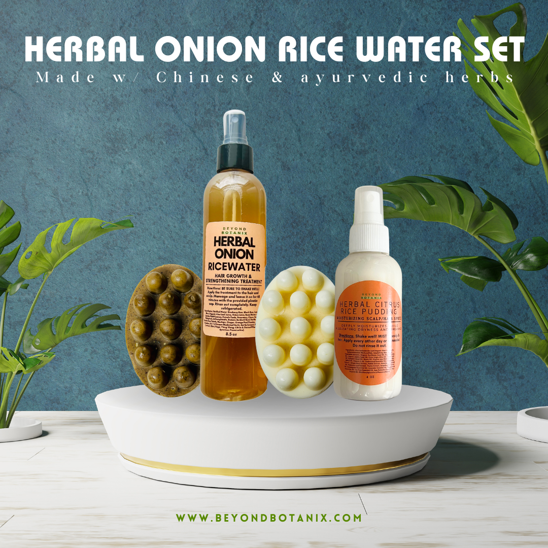 ***NEW*** The Herbal Onion Rice Water Set