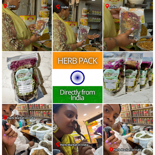 The Essence of India’s Herb Market: Herbal Hair Pack Mix
