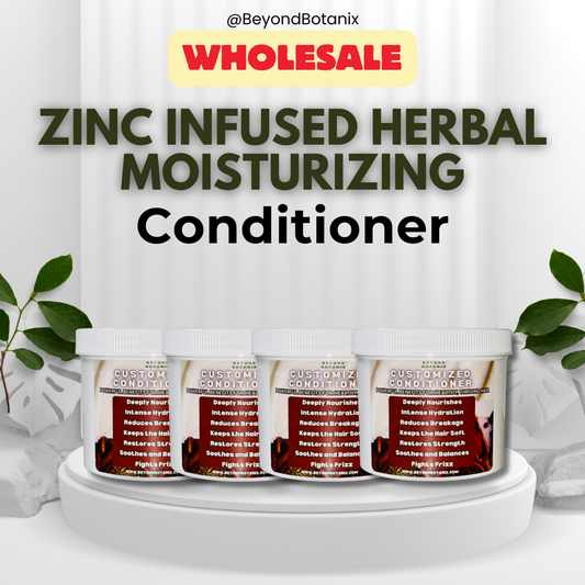 Wholesale Zinc-Infused Herbal Moisturizing Conditioner