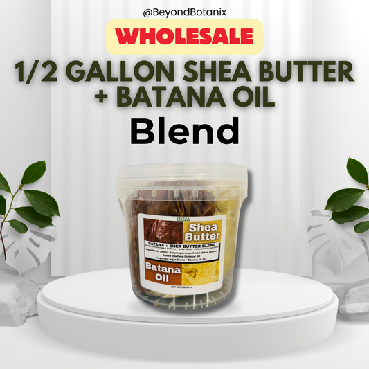 1/2 Gallon Shea Butter + Batana Oil