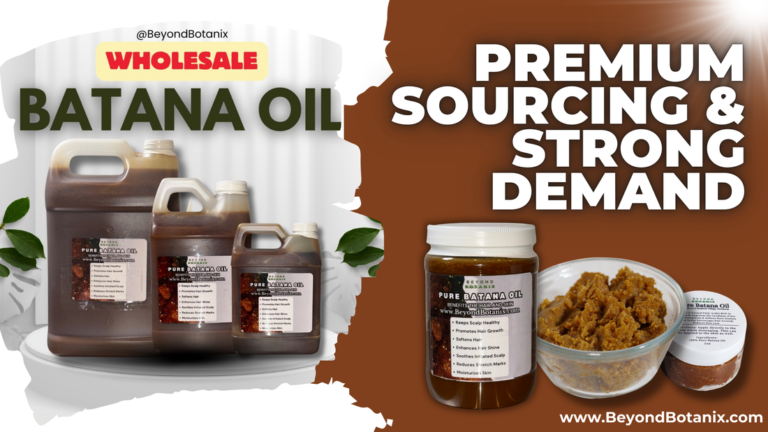 Beyond Botanix's Wholesale Batana Oil: Premium Sourcing & Strong Demand