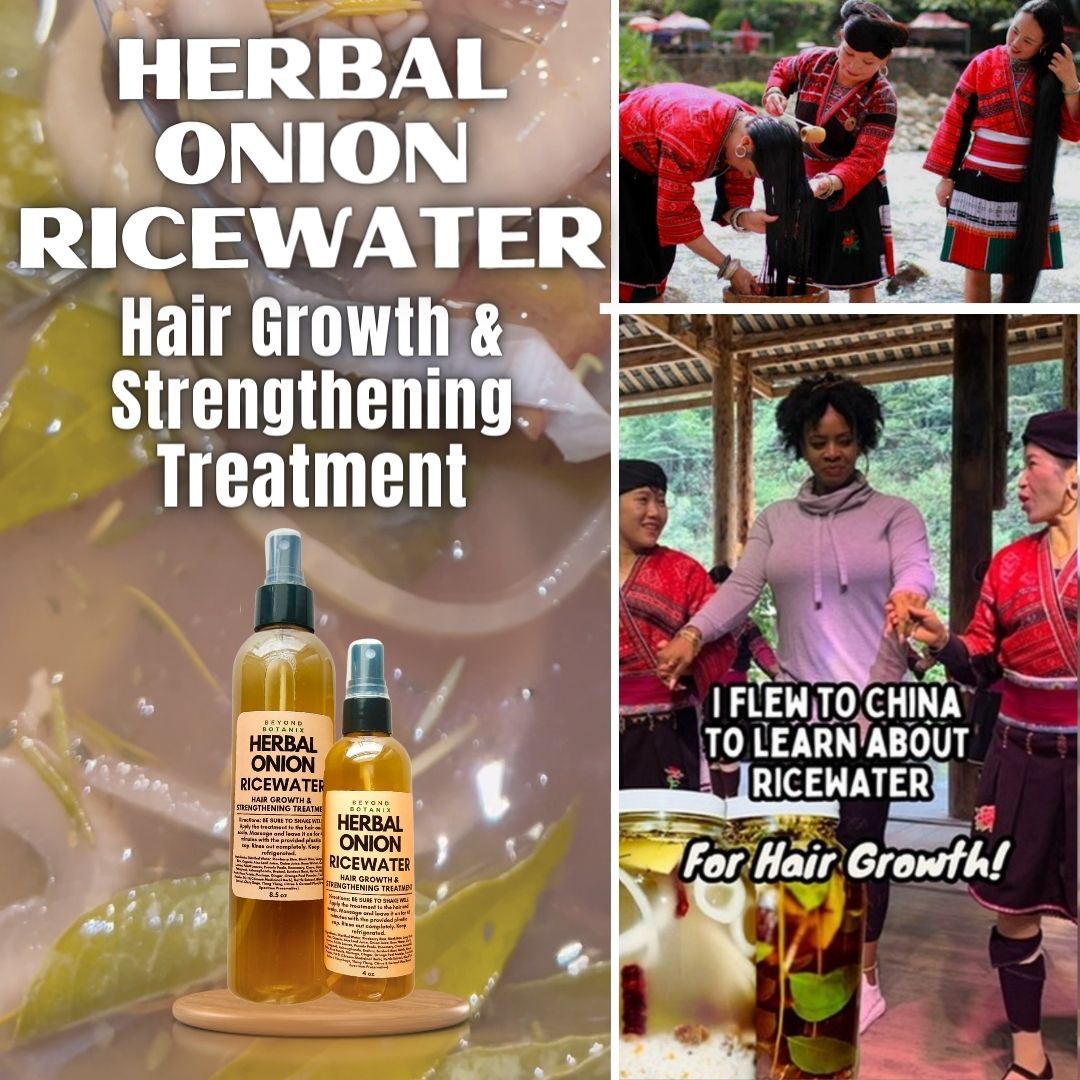 Fermented Herbal Onion Rice Water Rinse Rinse Out Beyond Botanix